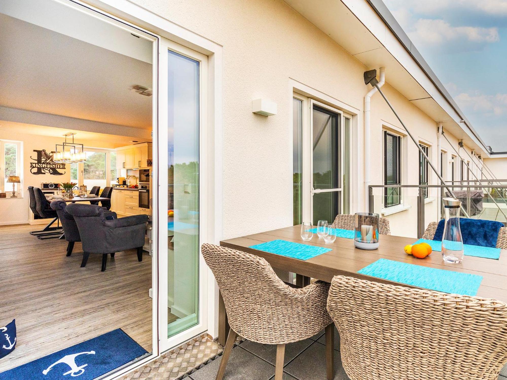 Fewo Prora - Kingfisher Dachterrasse Binz Eksteriør bilde